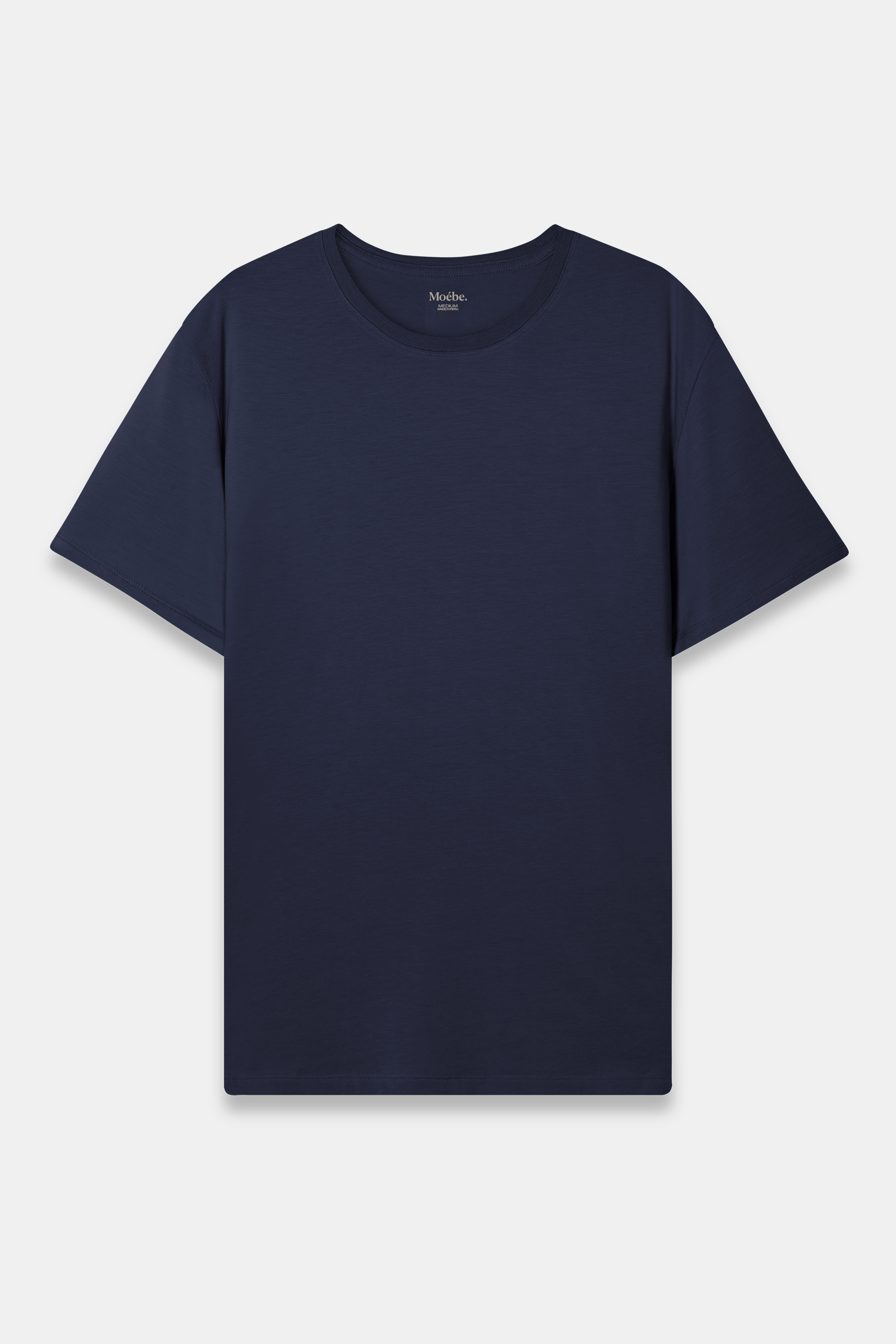 The Essential Tee | AlgaKnit - Nautic Blue
