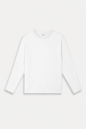 The Essential Long Sleeve Tee - White