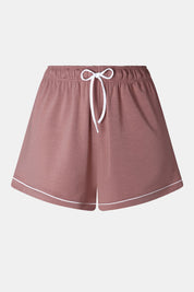 Sunshine PJ | AlgaKnit - Chestnut/White
