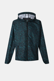 U.N.I.  Adventure Windbreaker - Camo Midnight Green
