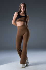 Flare High Waist Pant | IMPACT - Ginger Snap