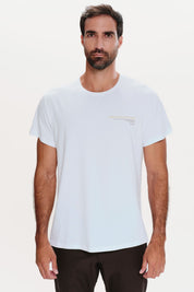 Graphic Oversize Super Soft tee | Algaknit - Eggshell White