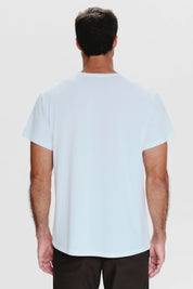 Graphic Oversize Super Soft tee | Algaknit - Eggshell White