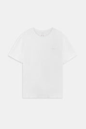 Graphic Oversize Super Soft tee | Algaknit - White