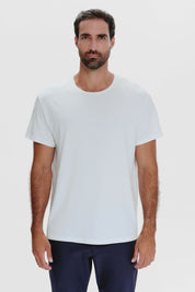 Graphic Oversize Super Soft tee | Algaknit - White