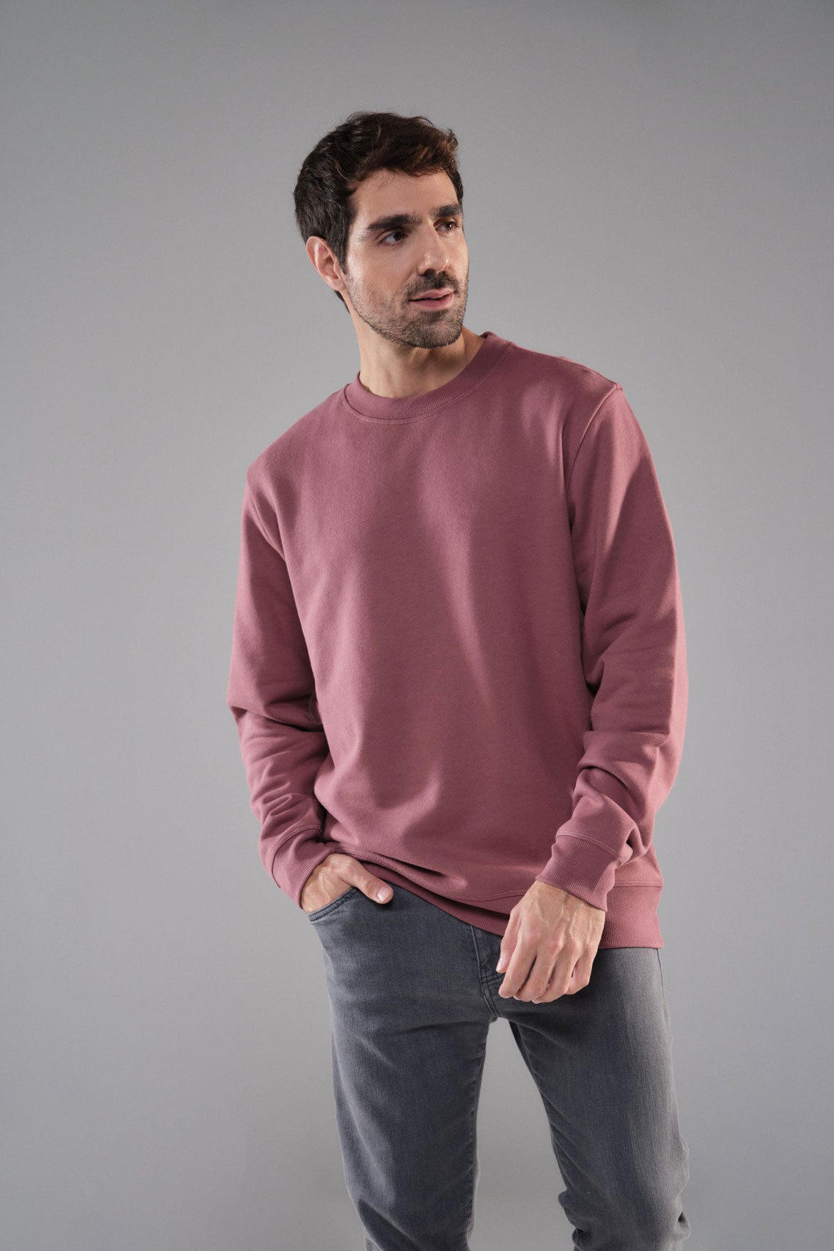 U.N.I Heavy Crew Neck - Mauve