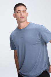 U.N.I Oversize Tee | AlgaKnit - Steel Grey
