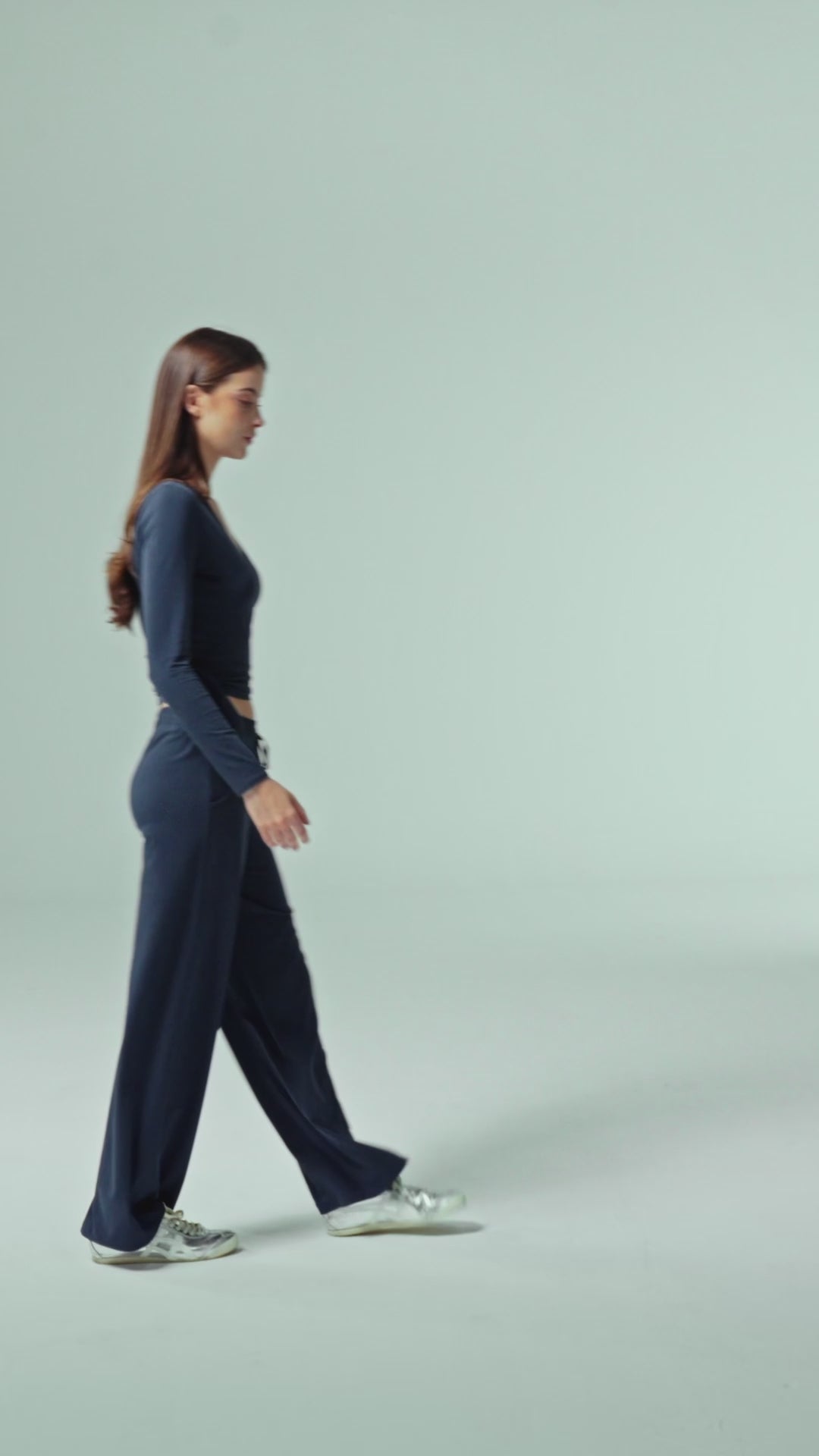 Everyday Palazzo | AlgaKnit - Ash Rose