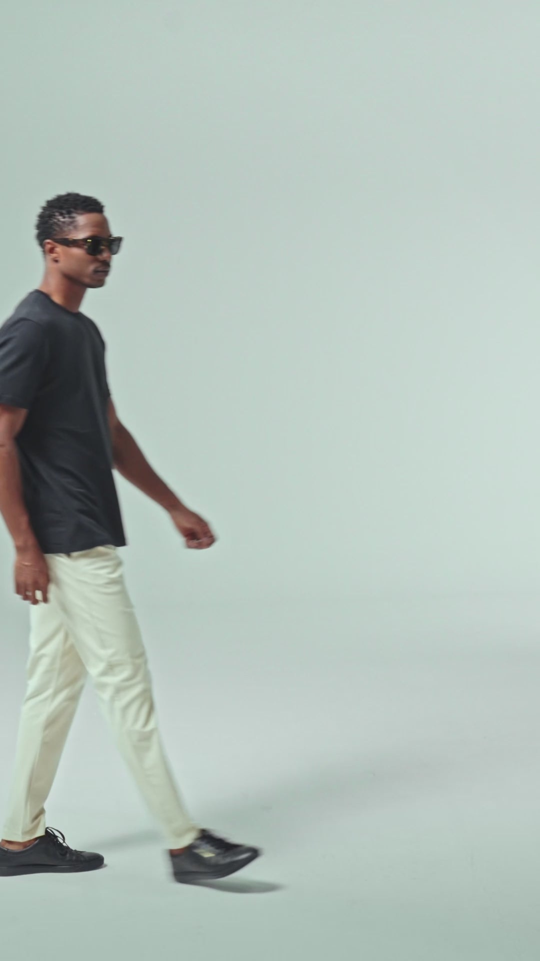 The Essential Tee | AlgaKnit - Black