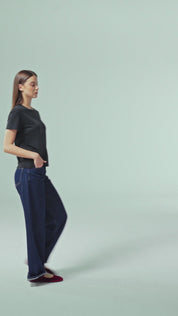 Everyday Tee | AlgaKnit - Dark Chocolate