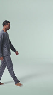 Recovery PJ | AlgaKnit - Camo Green