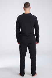 Recovery PJ | AlgaKnit - Black / Taupe