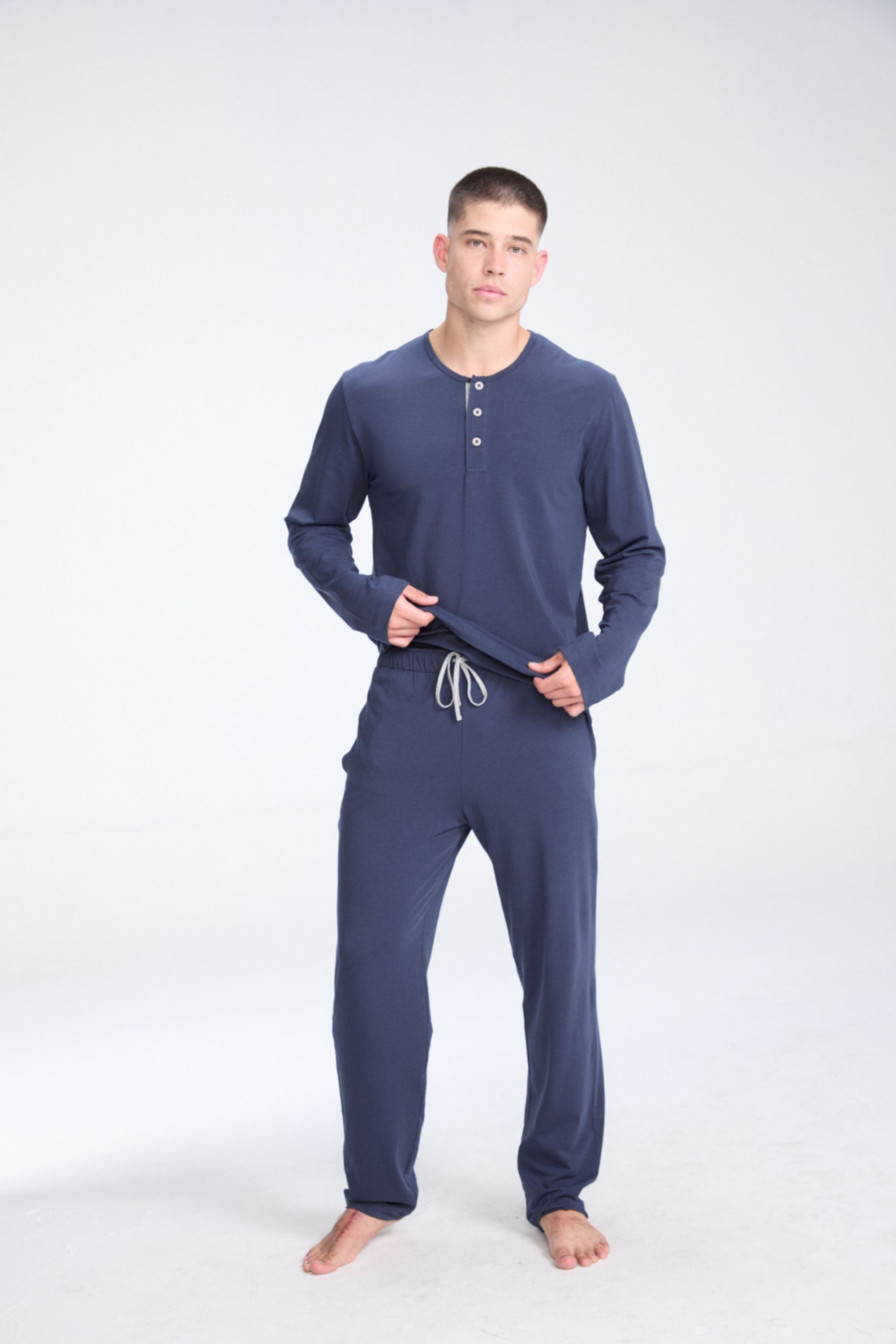 Recovery PJ | AlgaKnit - Nautic Blue