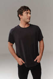 Super Soft Tee | AlgaKnit - Black