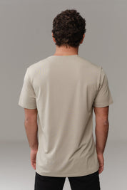 Super Soft Tee | AlgaKnit - Taupe