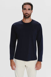 Transition Long Sleeve Tee - Deep Navy