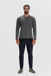 Transition Long Sleeve Tee - Charcoal