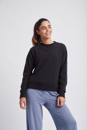 Light Vent Sweatshirt - Black