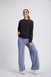 Light Vent Sweatshirt - Black